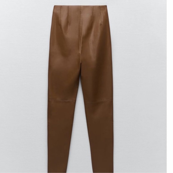 Zara Faux Leather Pants ( Small ) - Picture 3 of 5